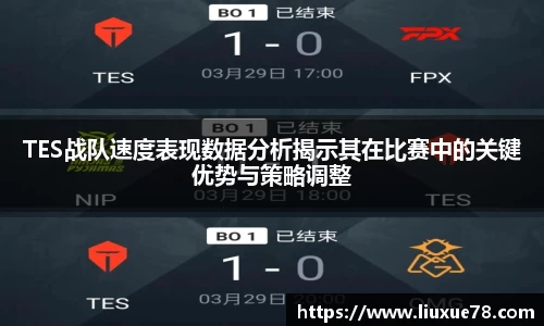 TES战队速度表现数据分析揭示其在比赛中的关键优势与策略调整