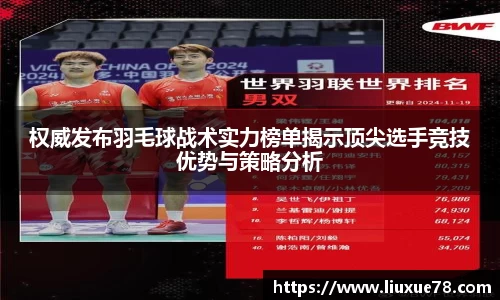 权威发布羽毛球战术实力榜单揭示顶尖选手竞技优势与策略分析