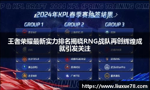 王者荣耀最新实力排名揭晓RNG战队再创辉煌成就引发关注