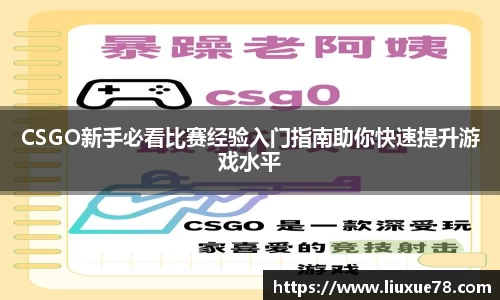 CSGO新手必看比赛经验入门指南助你快速提升游戏水平
